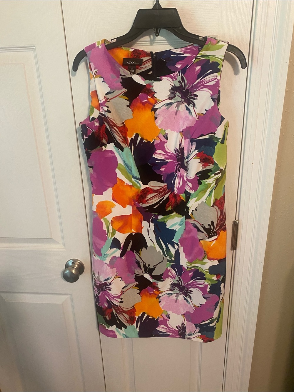 Alyx Multicolor Floral Midi Dress